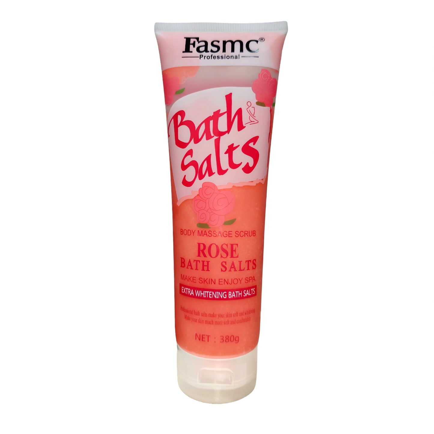 Fasmc Bath Salts With Rose Body Massage Scrub 380g