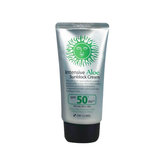 3W Clinic Intensive Aloe Sunblock Cream SPF 50+PA+70ml