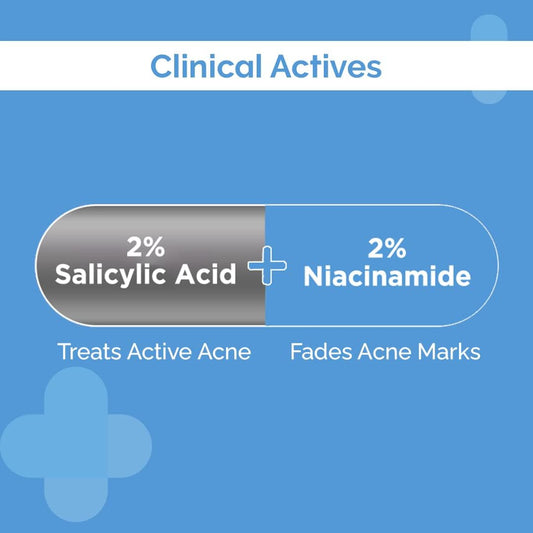 The Derma Co 2% Sali-Cinamide Anti-Acne Face Wash 80ml