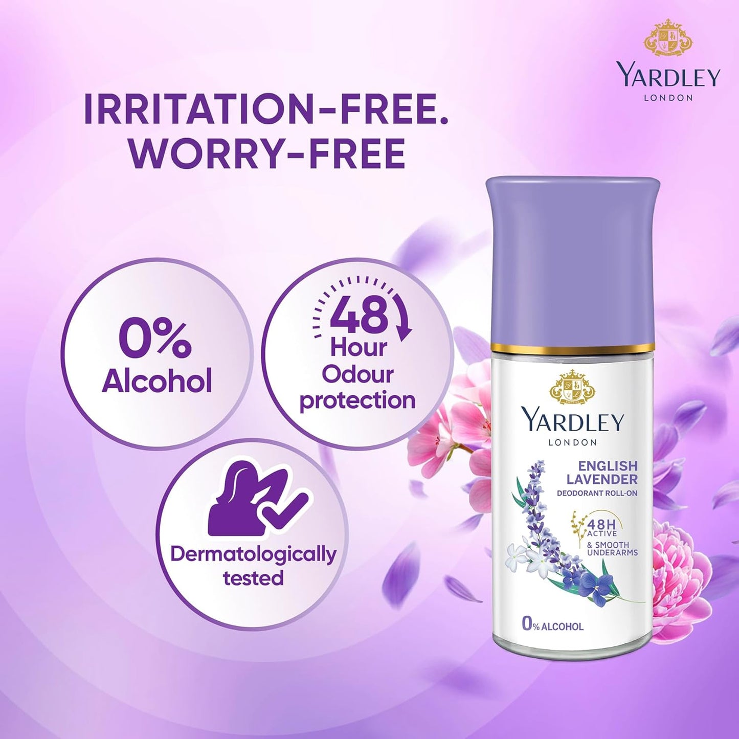 Yardley London English Lavender Roll-On 50ml