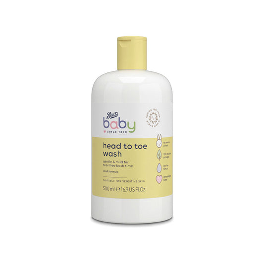 Boots Baby Head to Toe Wash 500ml (UK)