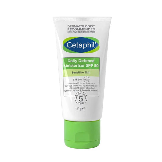 Cetaphil Daily Defence Face Moisturiser with SPF 50+ 50gm