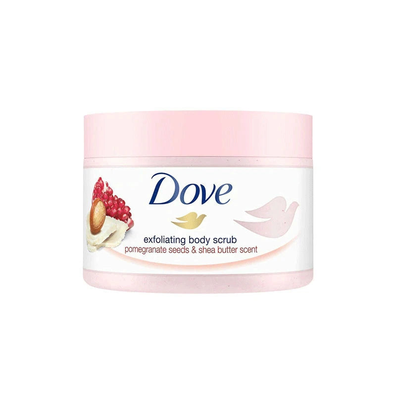 Dove Exfoliating Body Scrub with Pomegranate Seeds & Shea Butter Scent 225ml