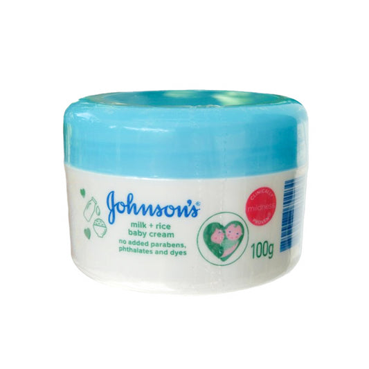Johnson's Baby Milk and Rice Cream 100g