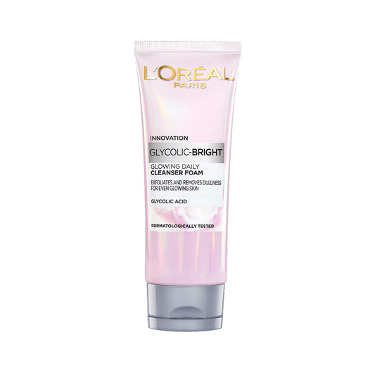 LOreal Paris Glycolic Bright Daily Cleanser Foam 100ml