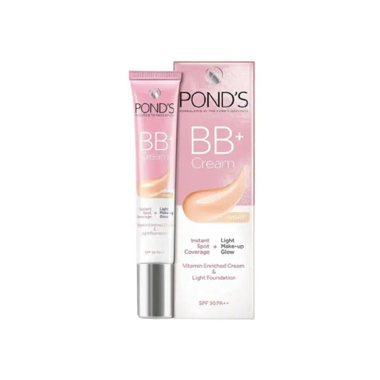 Ponds BB+ Cream Instant Spot Coverage + Light Make-up Glow Ivory 18gm