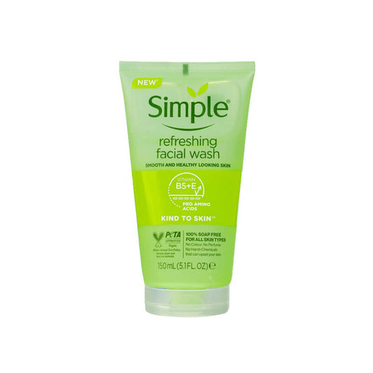 Simple Kind to Skin Refreshing Facial Wash Gel 150ml
