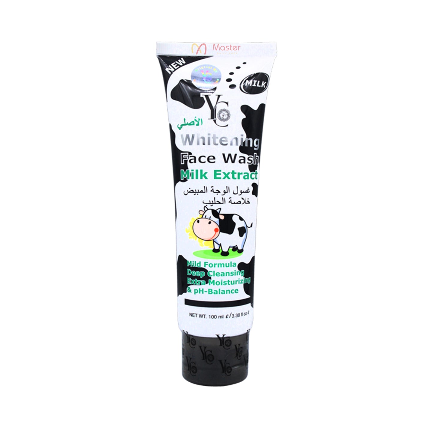 YC Whitening Face Wash Milk Extract 100ml