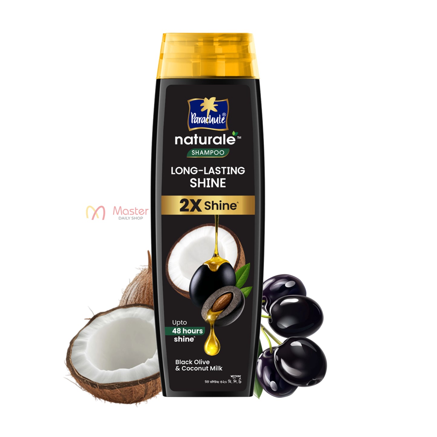 Parachute Naturale Long Lasting Shine Shampoo 320ml