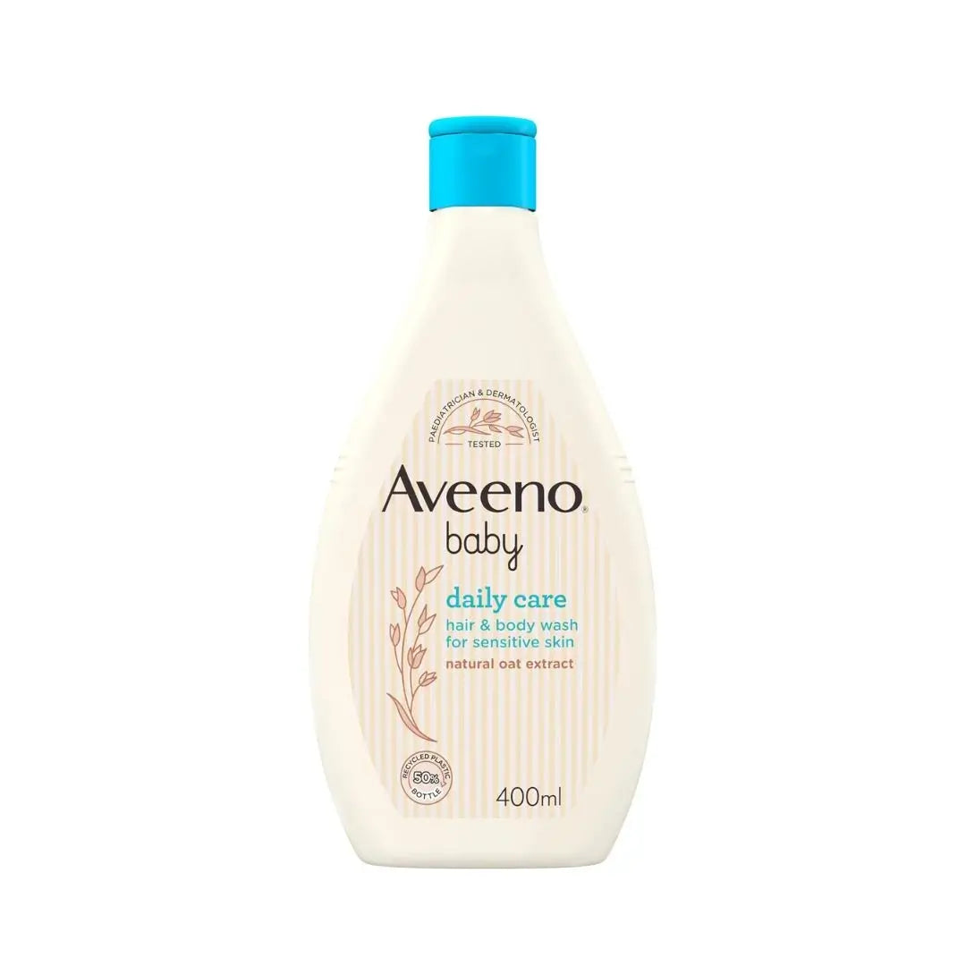Aveeno Baby Daily Care Gentle Bath & Wash For Sensitive Skin 400ml