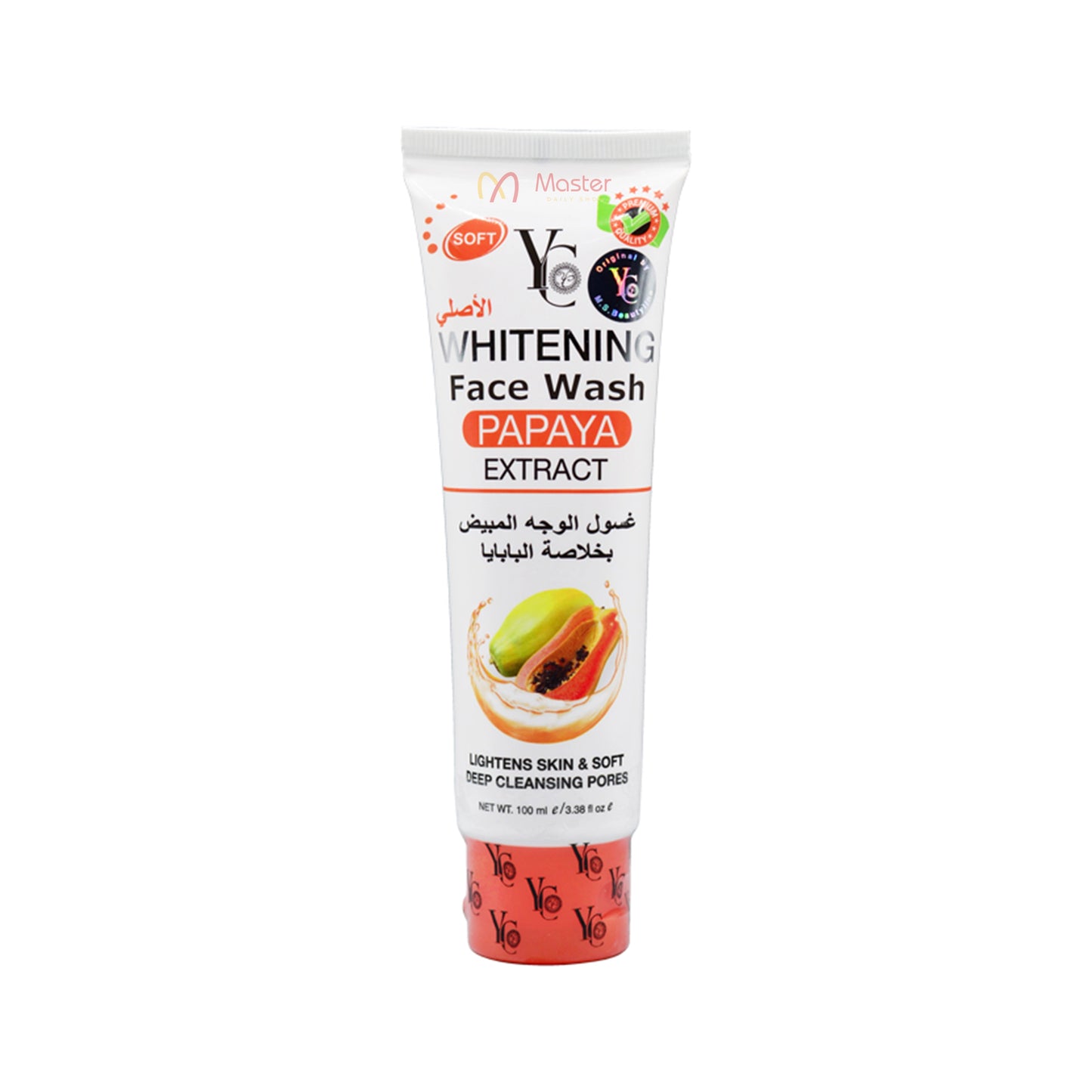 YC Whitening Face Wash Papaya Extract 100ml