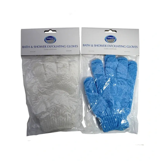 Athena Bath And Shower Exfoliating Gloves (1 Pair )