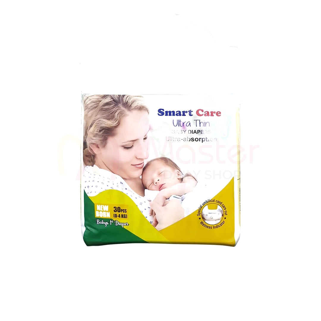 SmartCare New Born Baby Diaper 0-4KG 30pcs