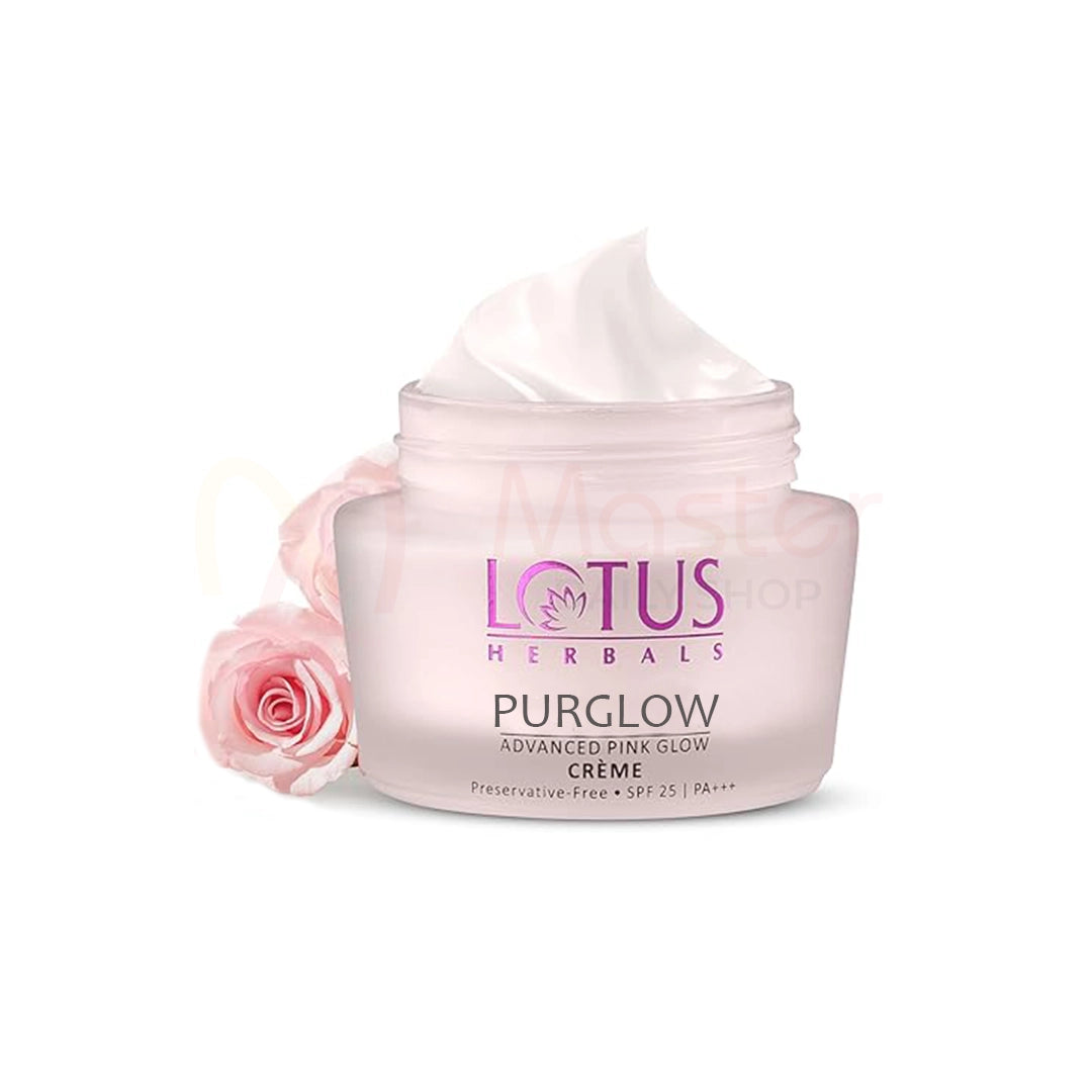 Lotus Herbals PurGlow Advanced Pink Glow Cream SPF 25 PA+++ 35g