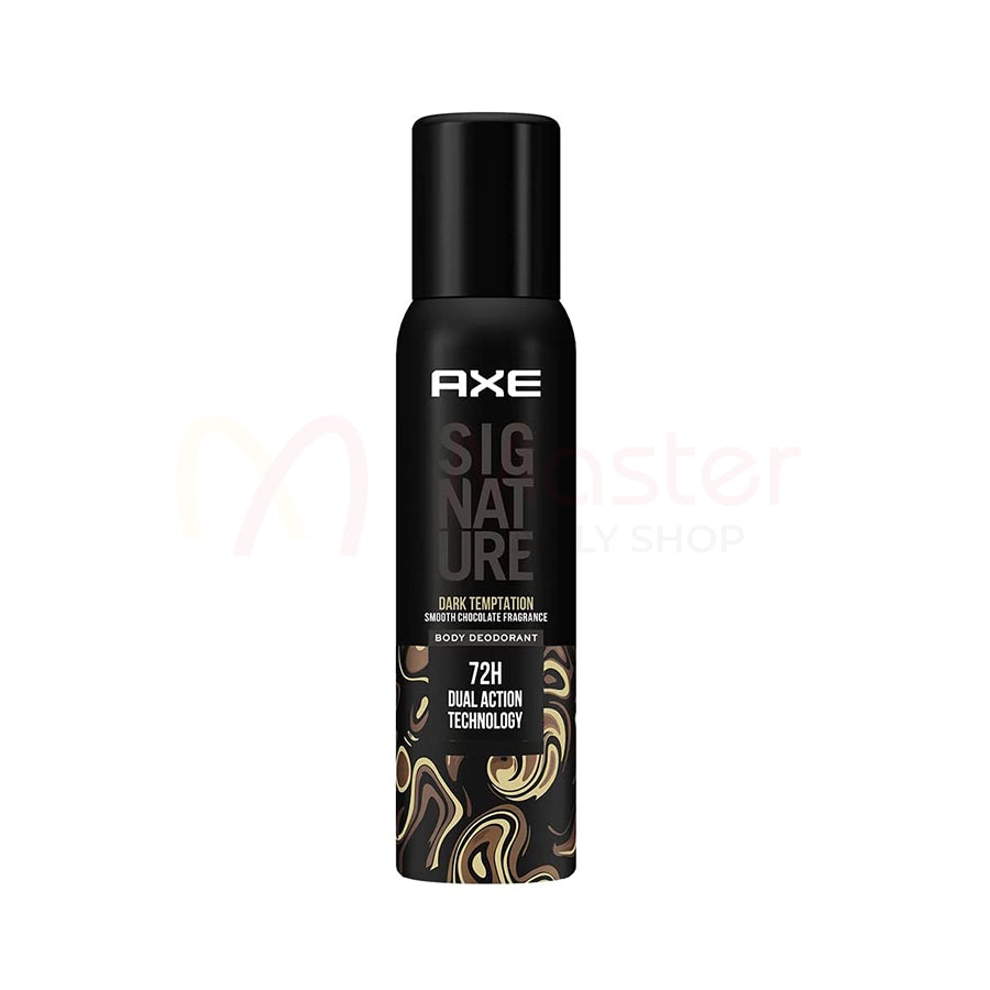 Axe Signature Dark Temptation Long Lasting No Gas Body Deodorant For Men - 122ml