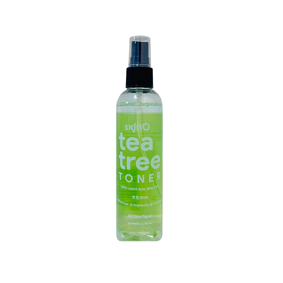 SkinO Tea Tree Toner with (With Light AHA, BHA,PHA) 100ml