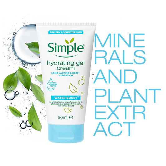 Simple Water Boost Hydrating Gel Cream 50ml