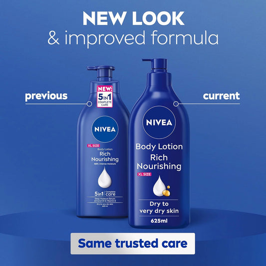 Nivea Rich Nourishing Body Lotion 625ml