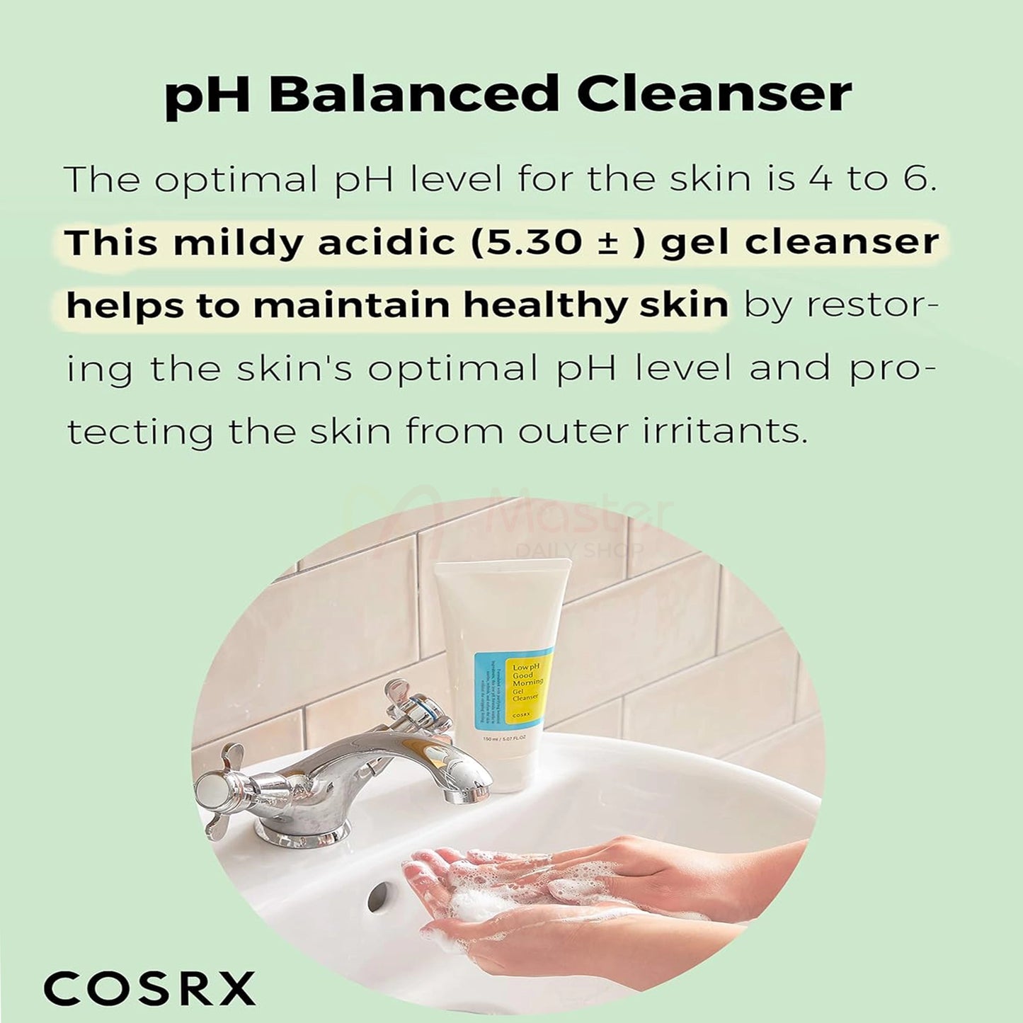 COSRX Low Ph Good Morning Gel Cleanser 50ml
