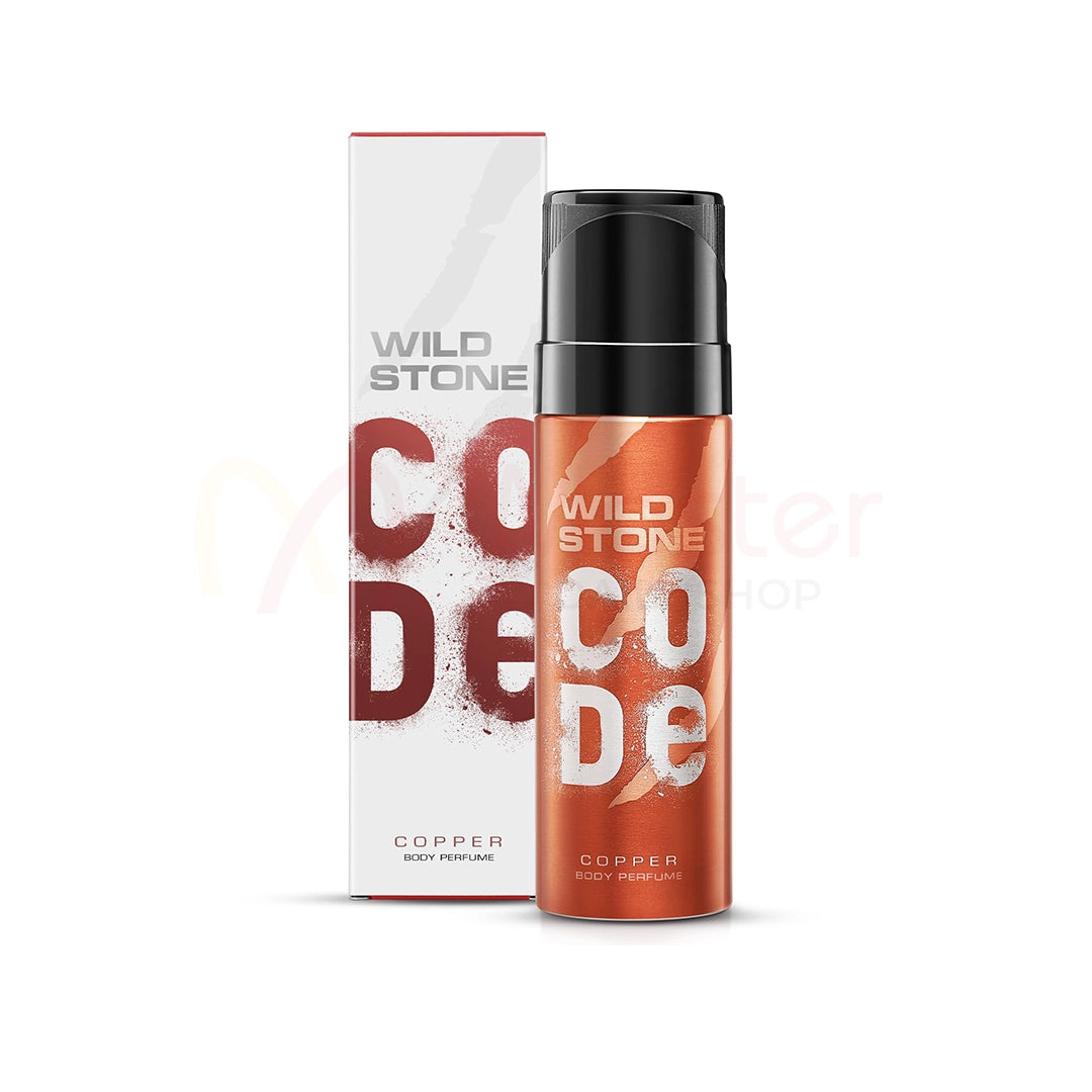 WILD STONE CODE Copper Long Lasting Body Perfume For Men 150ml