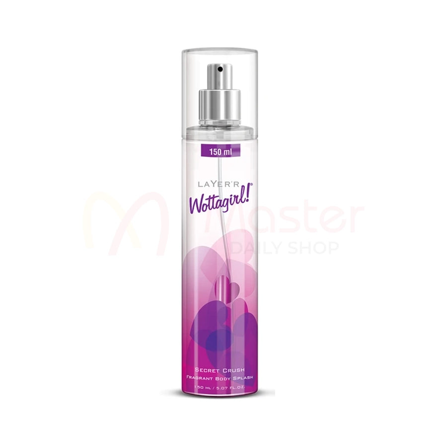 Layerr Wottagirl Secret Crush Body Spray For Women 135ml