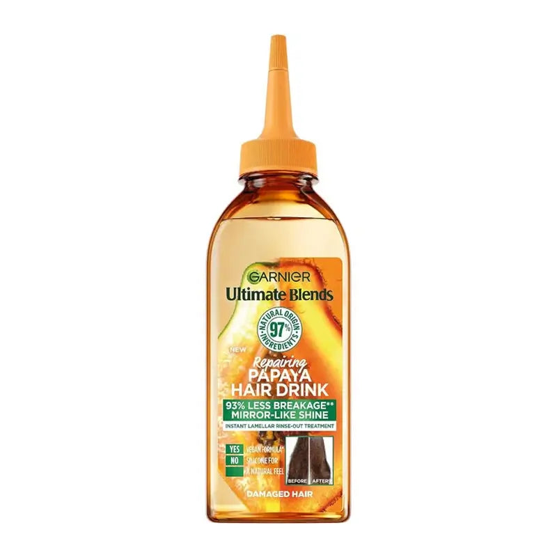Garnier Ultimate Blends Repairing Papaya Hair Drink for Damage Hair 200ml