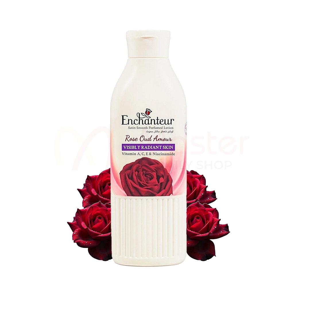Enchanteur Perfumed Body Lotion Rose Oud Amour 250ml