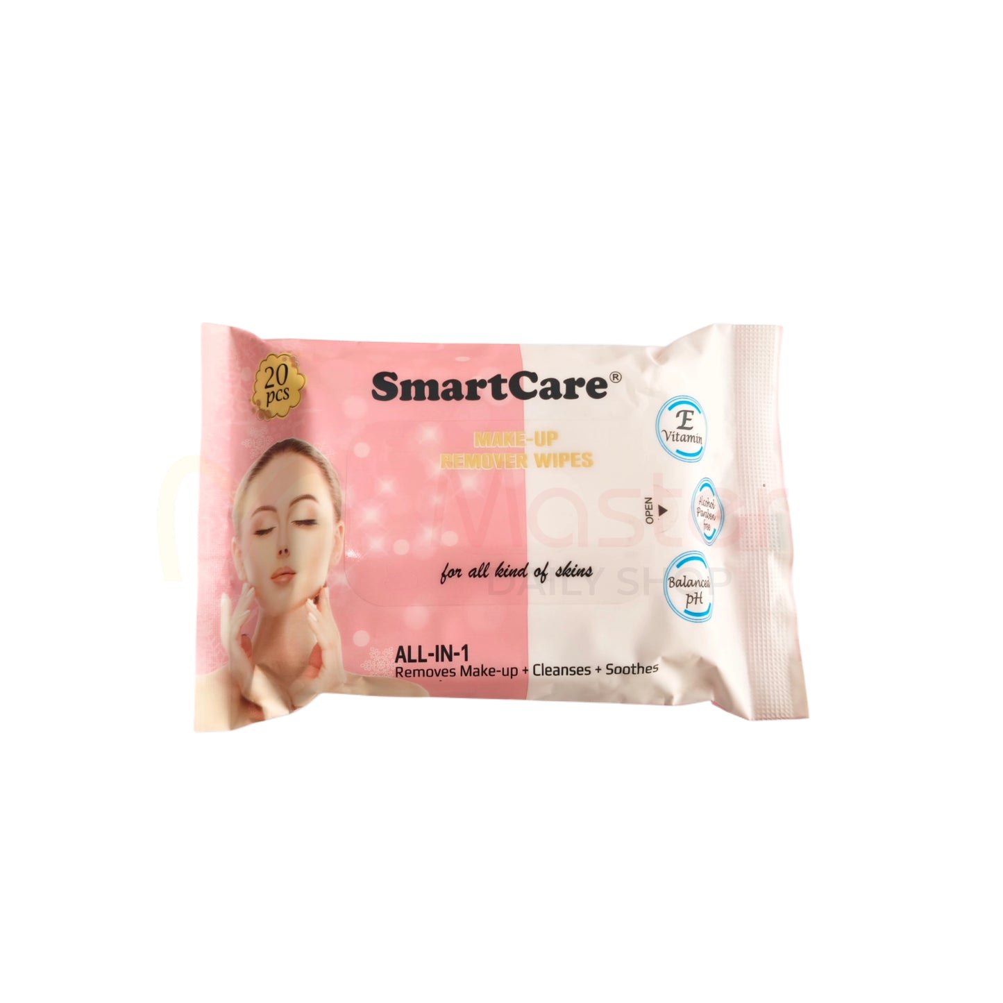 Smart Care Makeup Remover Wipes 20pcs