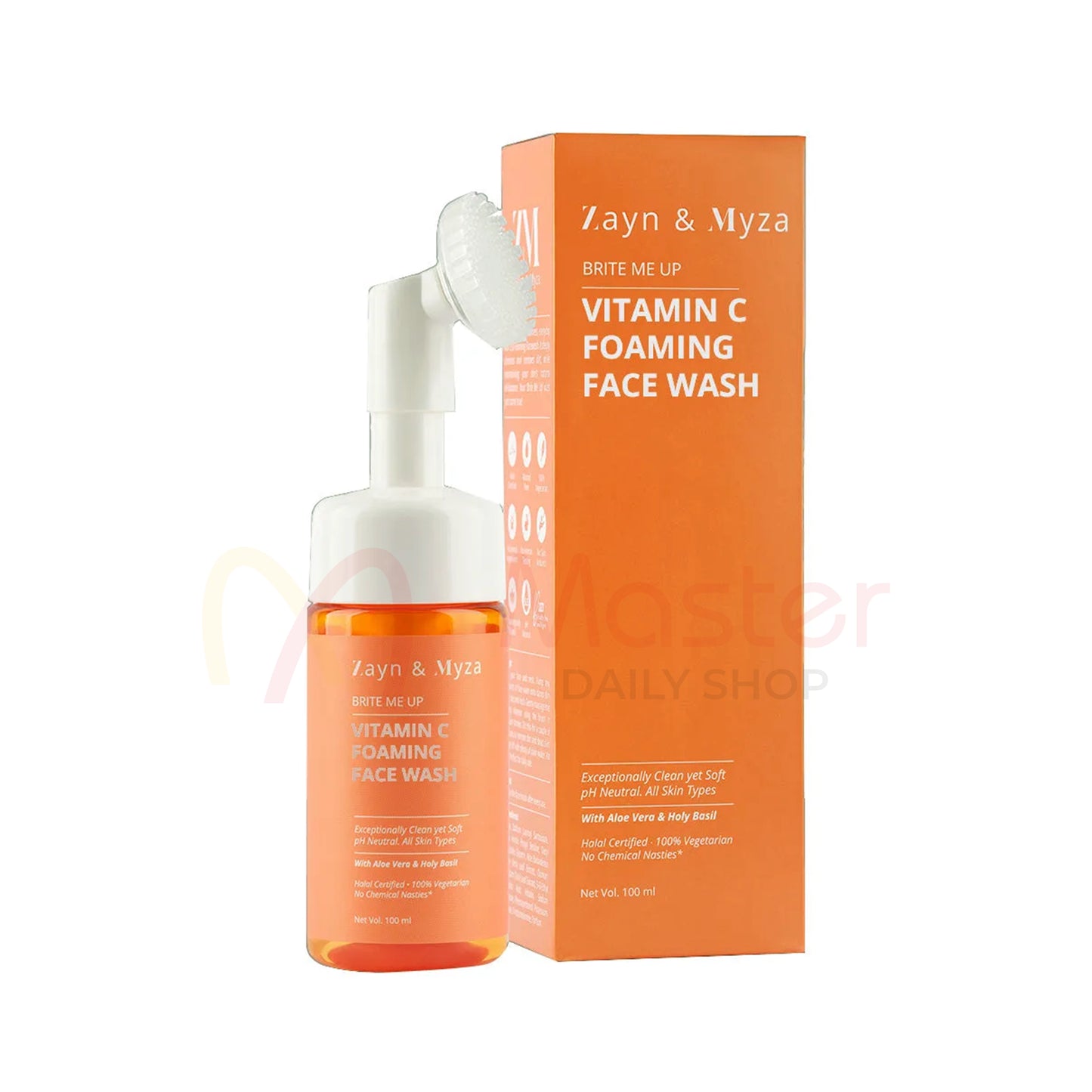 Zayn & Myza Brightening Vitamin C Foaming Face Wash 100ml