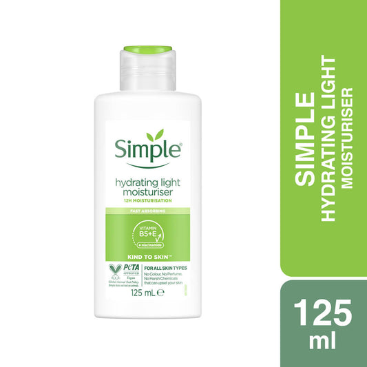 Simple  Kind to Skin light moisturizer 125ml