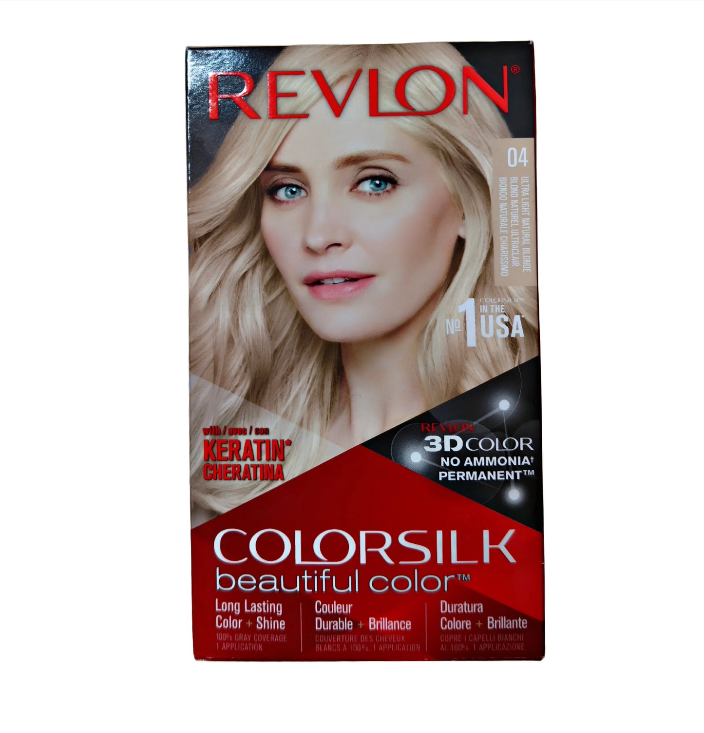 Revlon ColorSilk Beautiful Color 04 Ultra Light Natural Blonde 59.1ml