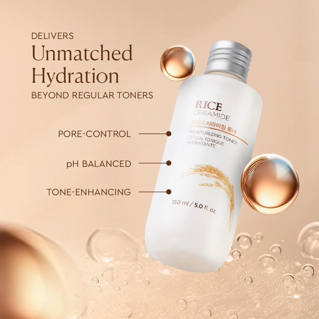 The face shop rice ceramide moisturizing toner 150ml