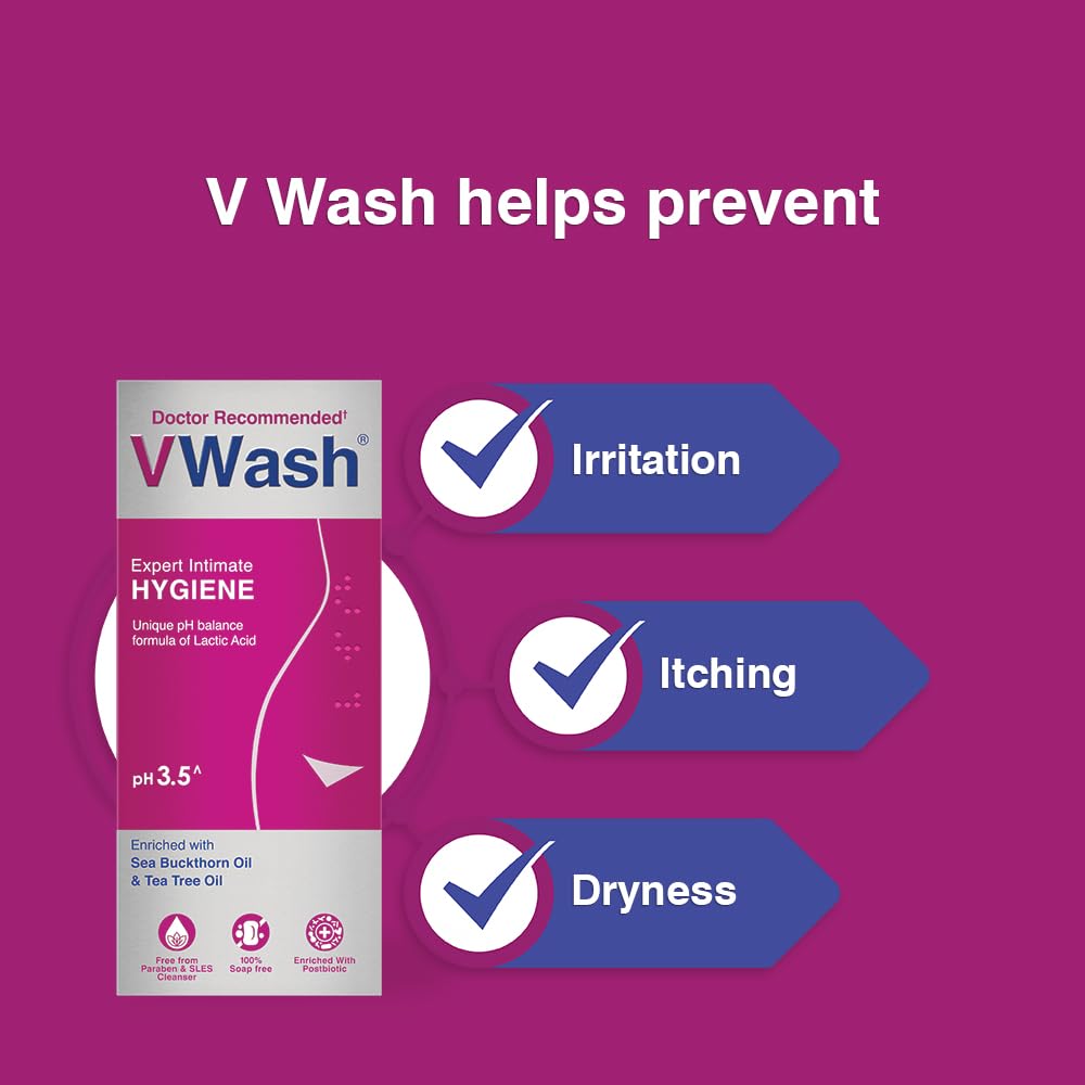 VWash Intimate Hygiene Wash 100ml