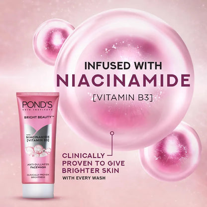 Ponds Bright Beauty Anti Dullness Face Wash 100g