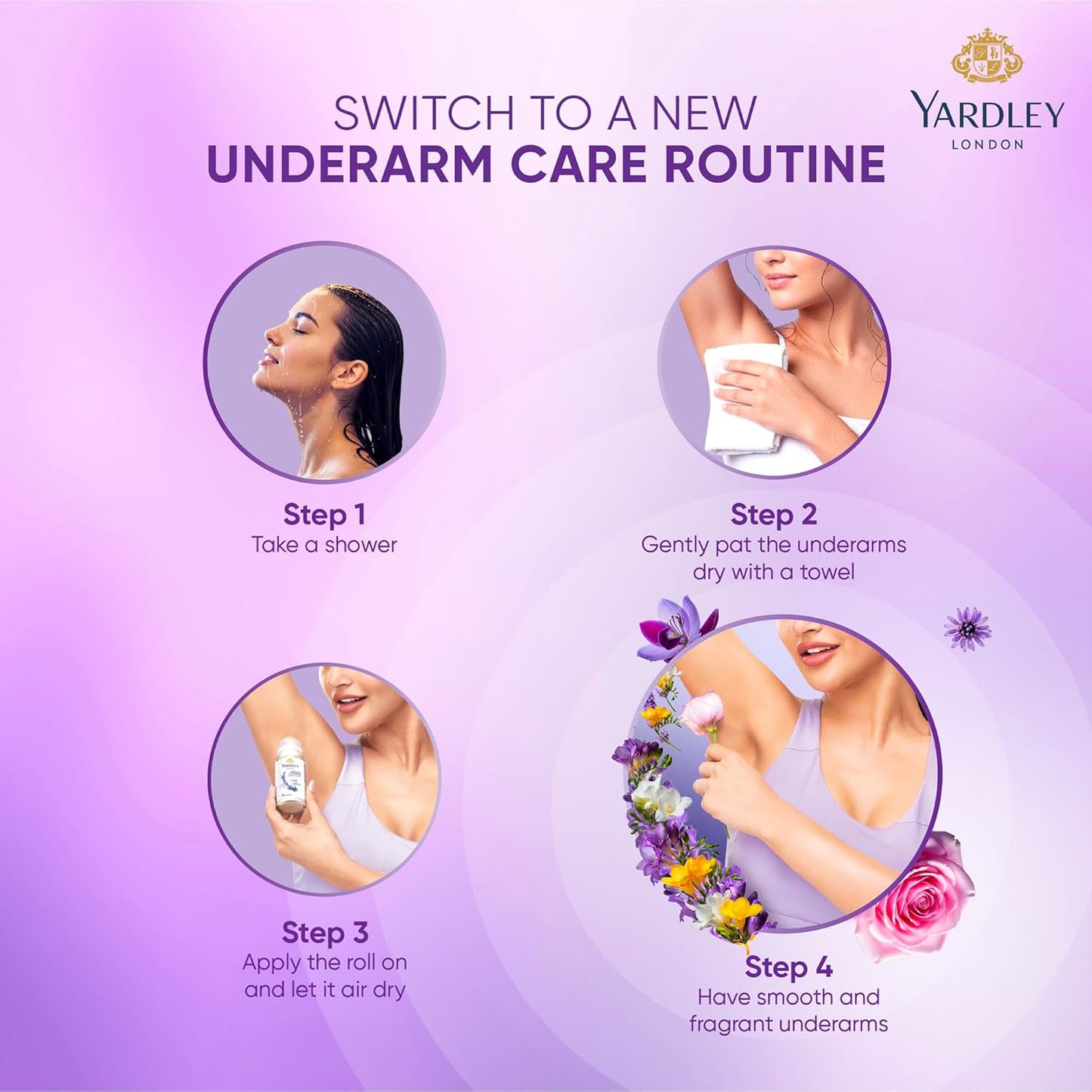 Yardley London English Lavender Roll-On 50ml