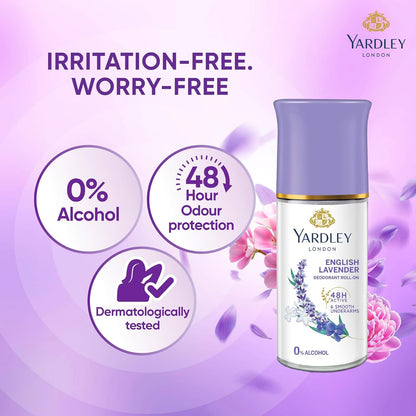 Yardley London English Lavender Roll-On 50ml