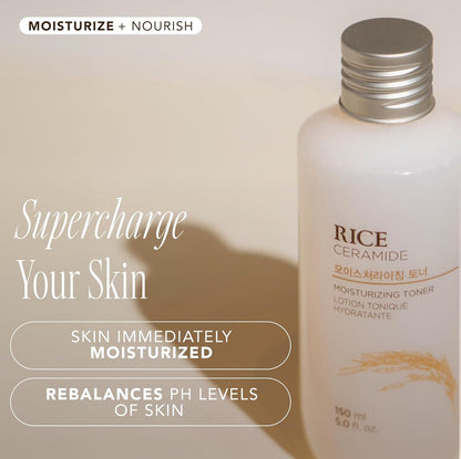 The face shop rice ceramide moisturizing toner 150ml