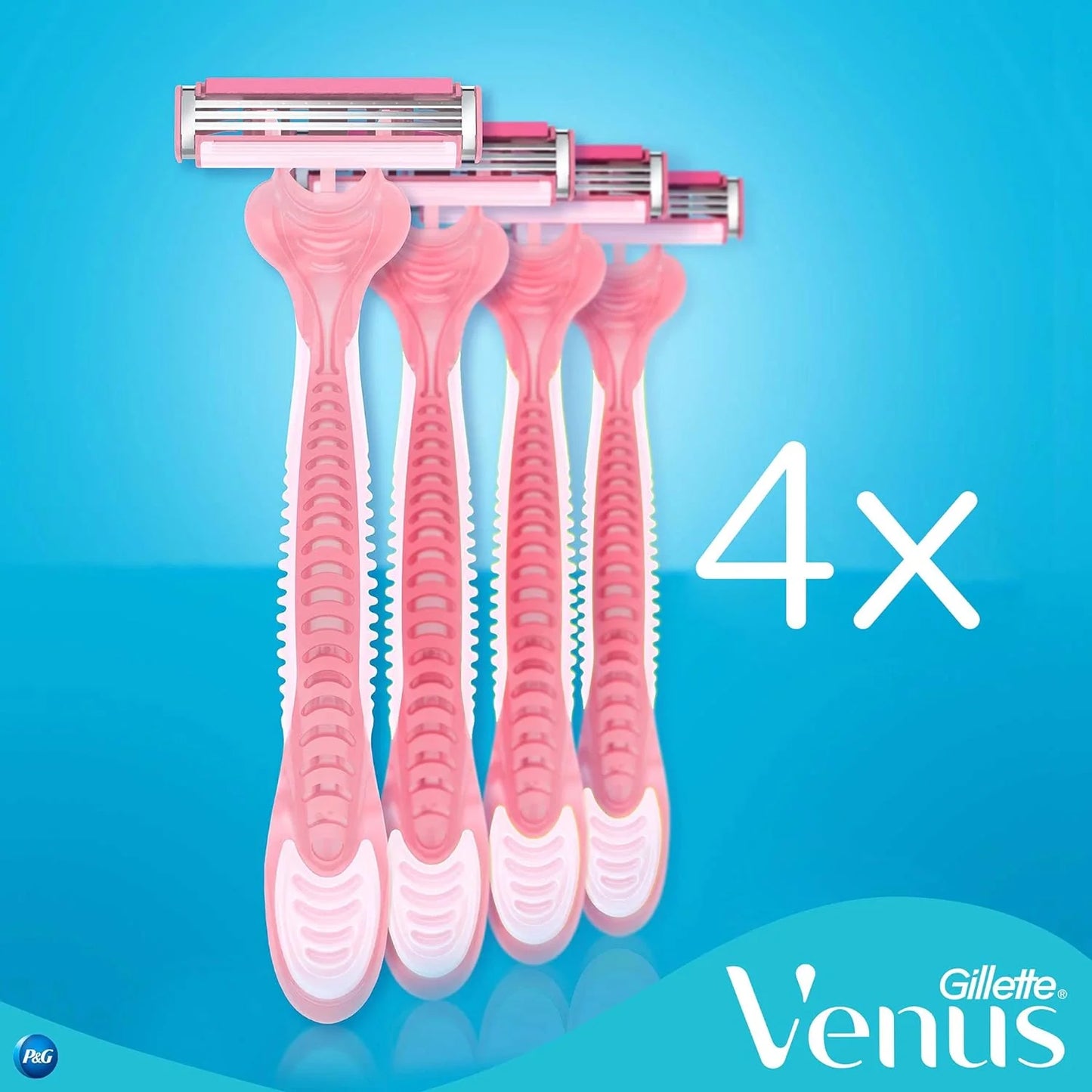 Gillette Simply Venus Disposable Razors 4 For Women