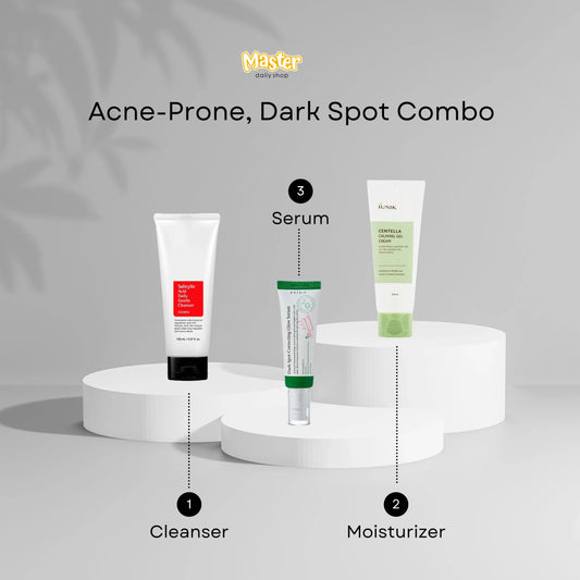 Acne-Prone, Dark Spot Combo 3 Items