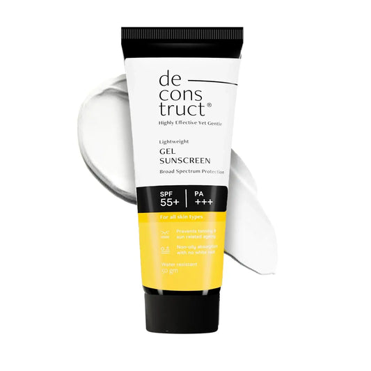 Deconstruct Lightweight Gel Sunscreen Water Resistant  SPF 55+ PA+++ 50g