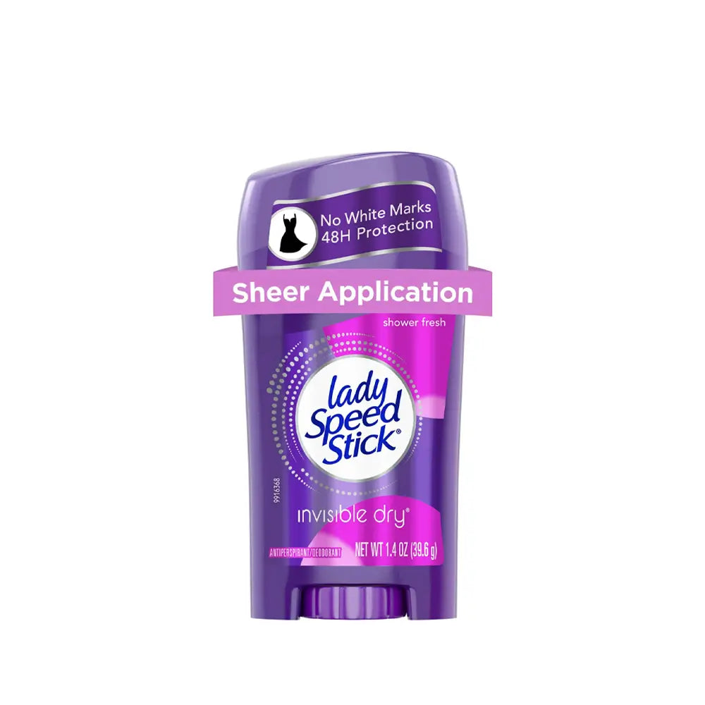Lady Speed Stick Invisible Dry Anti Perspirant Deodorant Shower fresh 39.6g