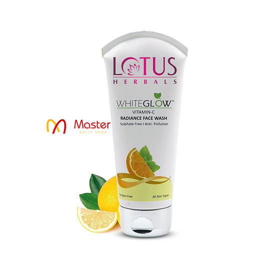 LOTUS Herbals Whiteglow Vitamin-C Radiance Face Wash 100g