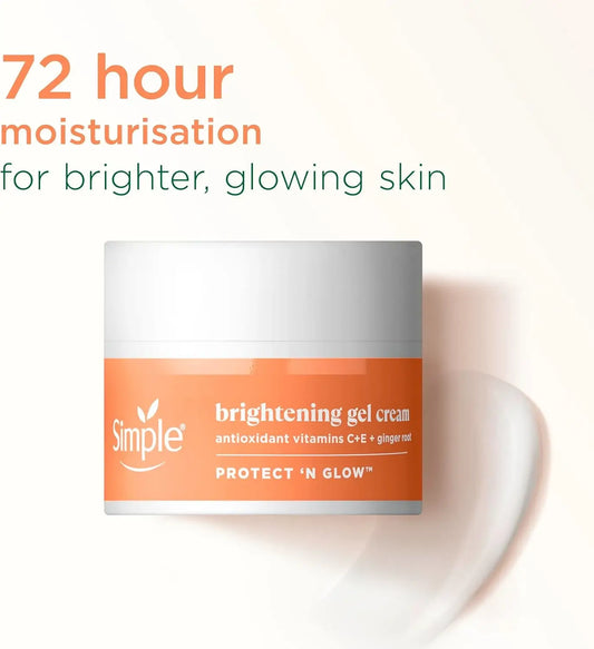 Simple Protect 'N' Glow Brightening Gel Cream 50ml