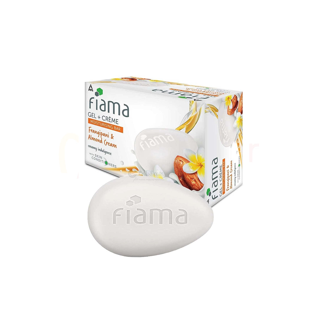 Fiama Gel+Cream Moisturising Bar With Frangipani & Almond Cream 125gm