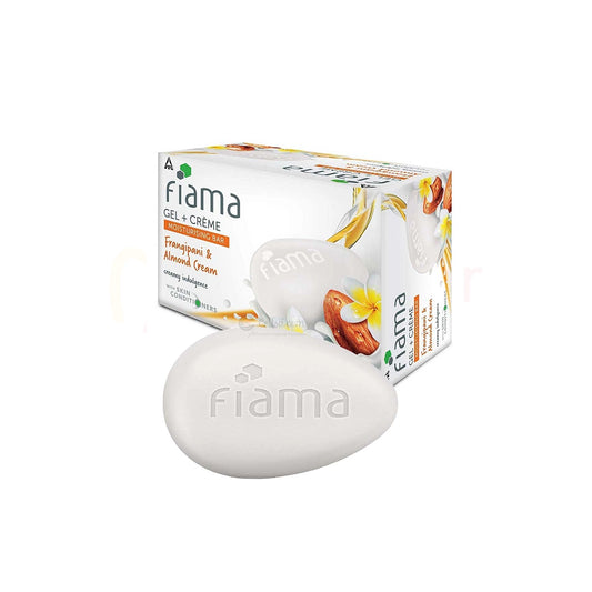 Fiama Gel+Cream Moisturising Bar With Frangipani & Almond Cream 125gm