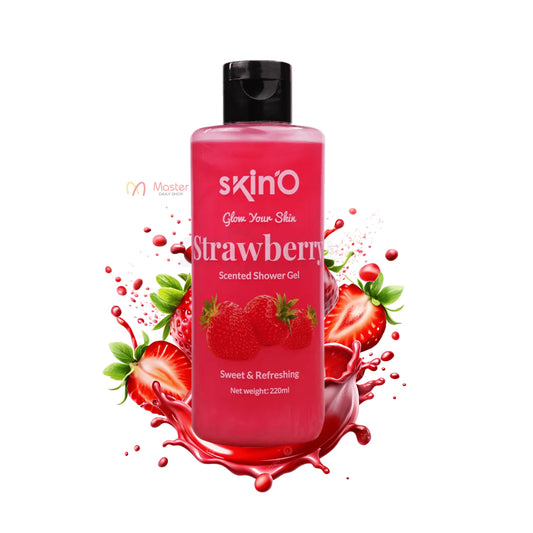 skin'O Glow Your Skin Strawberry Scented Shower Gel 220ml