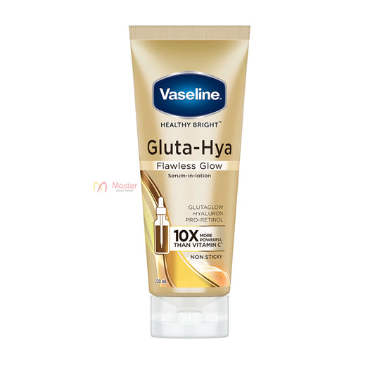 Vaseline Gluta Hya Flawless Glow Serum in Lotion 200ml