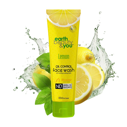 Earth Beauty & You Lemon Oil Control Face Wash 100ml