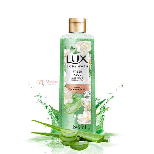 Lux Body Wash Fresh Aloe 245ml