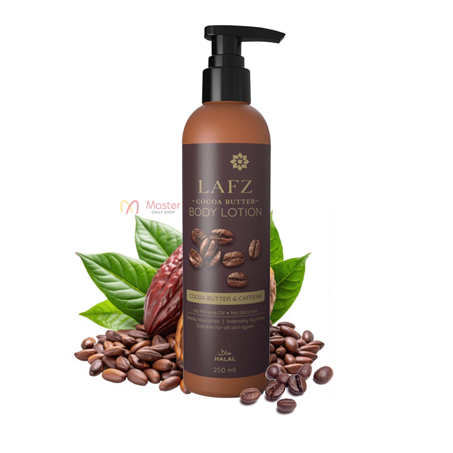 LAFZ Halal Cocoa Butter Body Lotion 250ml